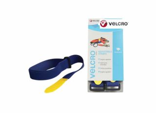 Velcro Adjustable Straps 25x460mm (Pack of 2)