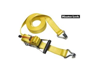 Masterlock Ratchet Tiedown and J Hooks 8.25m