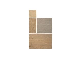 Global Stone Sandstone 22mm Country Buff Project Pack 15.3m2