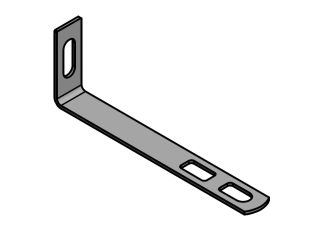 Expamet Door Safe Edge Frame Cramp 150x50mm (6x2in) (200mm Overall)