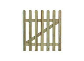 GRANGE ROUND TOP PALISADE GATE 900 x 900mm RTPGT