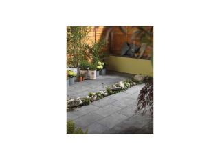 Bradstone Aged Riven Paving Dark Grey 300x450x32mm