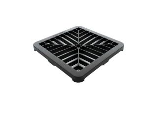 Hunter DS020 Plastic Grating Black 150mmx150mm