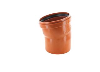 Hunter DS408 15 Deg Single Socket Bend 160mm