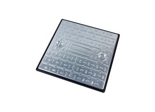 Clark-Drain Solid Top Cover & Frame Driveway 5T GPW 600x600mm PC7BG