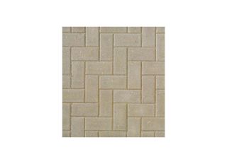 Brett Omega Driveway Block Paving Natural Grey 200x100x50mm