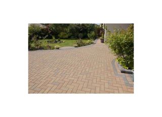 Brett Omega Block Paving Autumn Gold 200x100x50mm