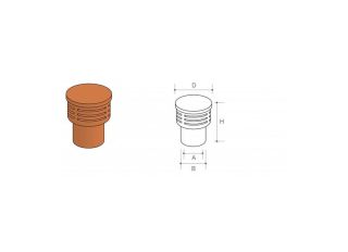 Redbank GC5 Insert Terminal Spigot Red 190mm 625C