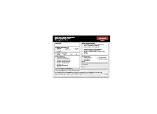 Redbank Notice Plate & Checklist Pack NP1