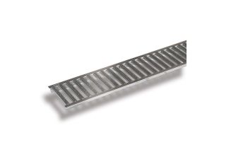 Aco Slotted Galvanised Grating 1m