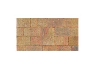 Brett Alpha Antique Large Block Paving Autumn Gold 210x140x50mm