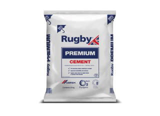 Rugby Premium Cement PLASTIC Bag 25kg