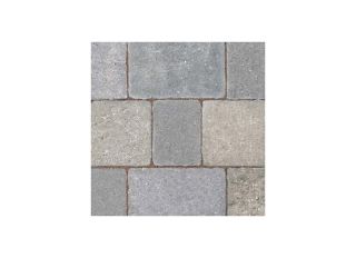 Bradstone Woburn Rumbled Sett Paving Graphite 134x134x50mm