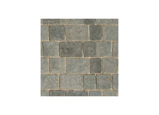 Brett Alpha Antique Medium Block Paving Silver Haze 140x140x50mm