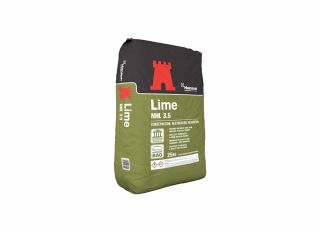 Hanson Natural Hydraulic Lime NHL 3.5 Grey 25kg Bag
