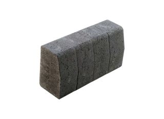 A&G Bullnose Kerb Non Rumbled Slate 100x200x127mm
