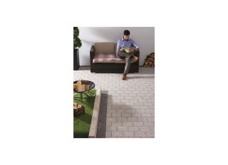 A&G Plaza Block Paving  200x150x60mm Salt (432)