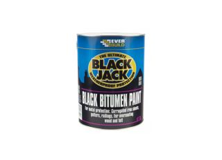Everbuild 901 Black Jack Black Bitumen Paint 2.5L
