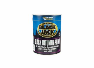 Everbuild 901 Black Jack Black Bitumen Paint 2.5L