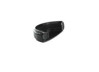 Hunter BR013 HR Gutter External Stopend Black 112mm