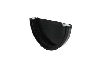 Hunter BR613 Surefit 125mm Gutter External Stopend Black