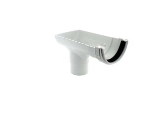 Hunter WR012 HR Gutter Stopend White 112mm
