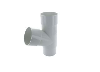 Hunter WR022 Rainwater 112.5 Deg Branch White 68mm