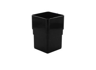 Hunter BR389 Squareflo Rainwater Pipe Connector Black 65mm