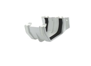 Hunter WR379 Squarflo Gutter Joint Bracket White 114mm