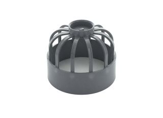 Hunter GS355 Solvent Socket Vent Cowl Grey 110mm