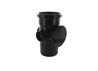Hunter BS309 Socket/Spigot Access Pipe Black 110mm