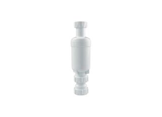 Multikwik ST032 Straight Through Adjustable Trap 75mm Seal White 32mm