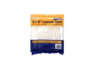 HIT & MISS VENT PLASTIC 9 X 9 1210W