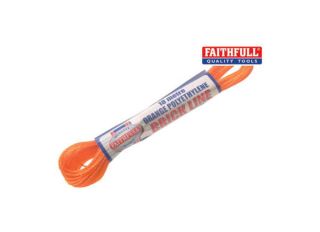 Faithfull Poly Brick Line Orange 18m