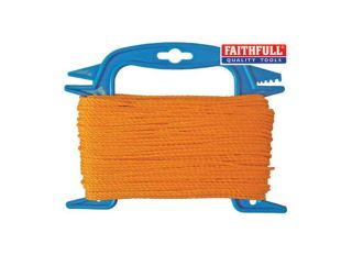 Faithfull Orange Poly Ranging Line 30m (100ft)