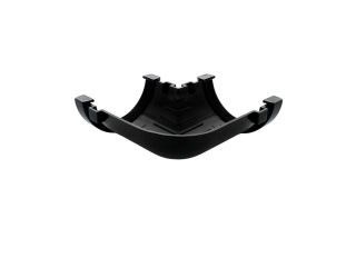 Hunter BR029 Half Round Gutter 90 Deg Angle Black 76mm