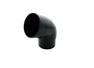 Hunter BR040 Downpipe 112.5 Deg Bend Black 50mm