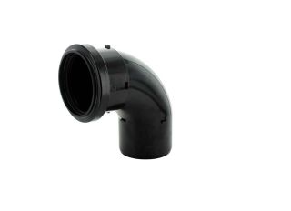 Hunter BS619 92.5 Deg Single Socket Bend Black 82mm