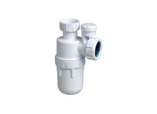 Multikwik B032V Bottle Trap Anti Vac White 32mm