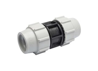 PLASSON MDPE COMPRESSION COUPLING 7010 20mm