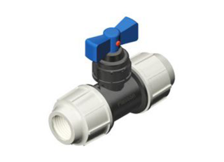 PLASSON MDPE COMPRESSION STOPTAP BS5433 3407 25mm