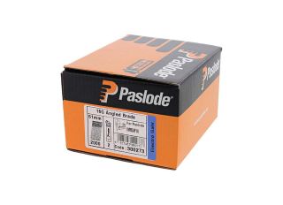 Paslode F16 Electrogalv Angled Brads with 2 Fuel Cells 50mm 2000 Brads