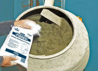 TDP Concrete & Screed Fibres Bag 20mm 900g