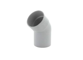 Marley WAB42W Waste ABS 45 Deg Bend Spigot White 40mm