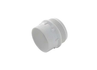 Marley WAM4W Waste ABS Iron Adaptor Male White 40mm