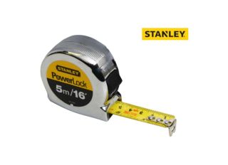 Stanley Power Lock Micro Tape 5m (16ft)