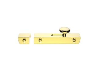 Carlisle Surface Bolt c/w Extruded & Flat Keepers PB 102mm