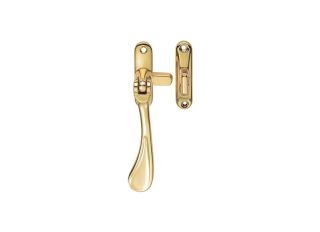 Carlisle Reversable Casement Fastener Hook & Mortice PB 57x13mm