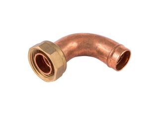 End Feed EF63 Bent Tap Connector 22mmx3/4in