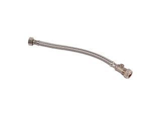Iso Flexi Tap Compression Connector 15mmx1/2inx300mm